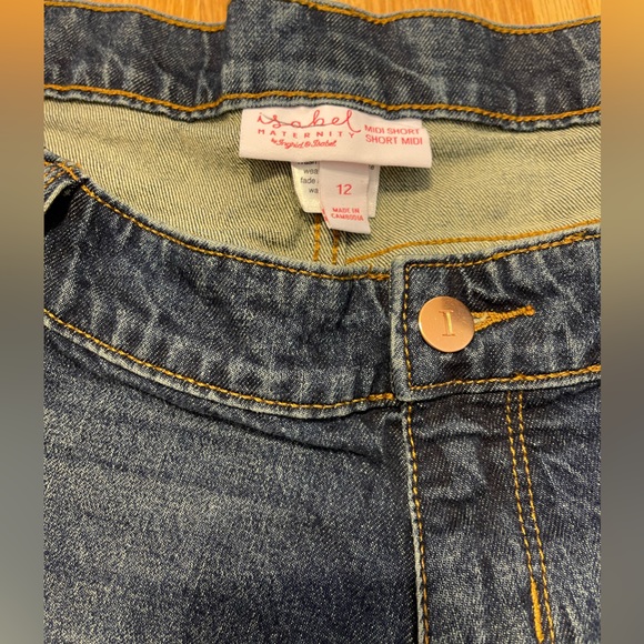 Isabel maternity shorts - Picture 2 of 3